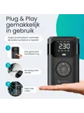 Elektrische Bandenpomp - 10,5 Bar - 30L/min
