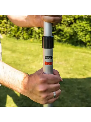 zonnescherm luifel LED 250x400cm