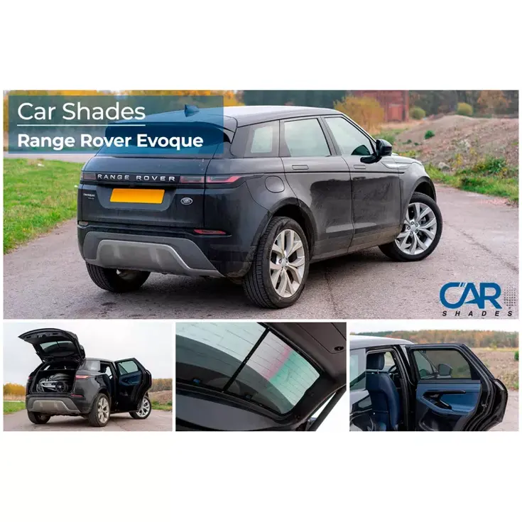 Car Shades Range Rover Evoque 5 deurs 2019 - Zonneschermen - Car Shades