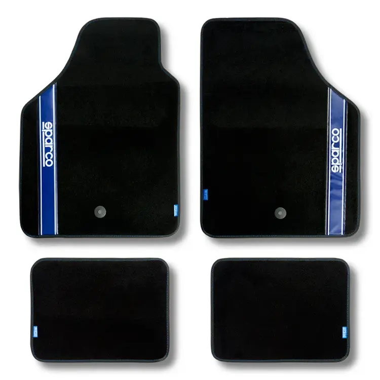 Automatten set - Stof - Blauw