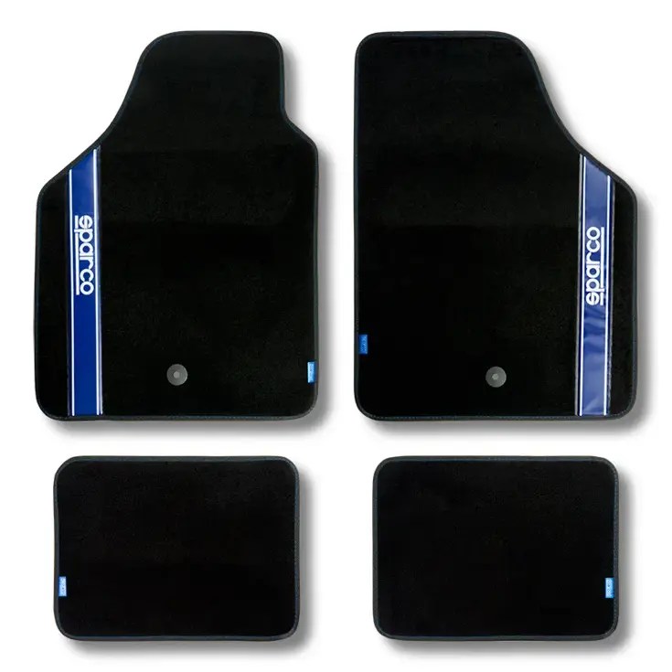 Automatten set - Stof - Blauw