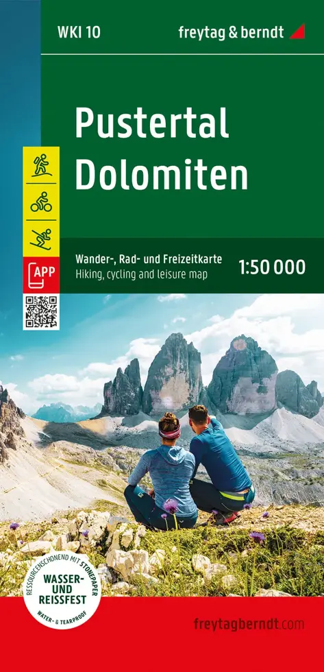 Wandelkaart WKI10 Pustertal