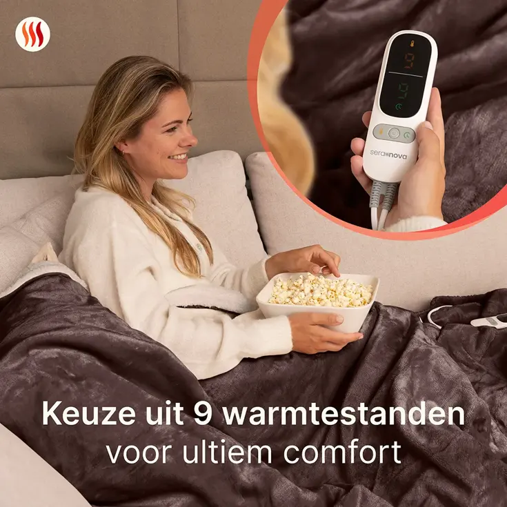 Seranova Elektrische deken XL - 160x120 cm
