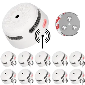 XS01-W Draadloos koppelbare rookmelder 10pack