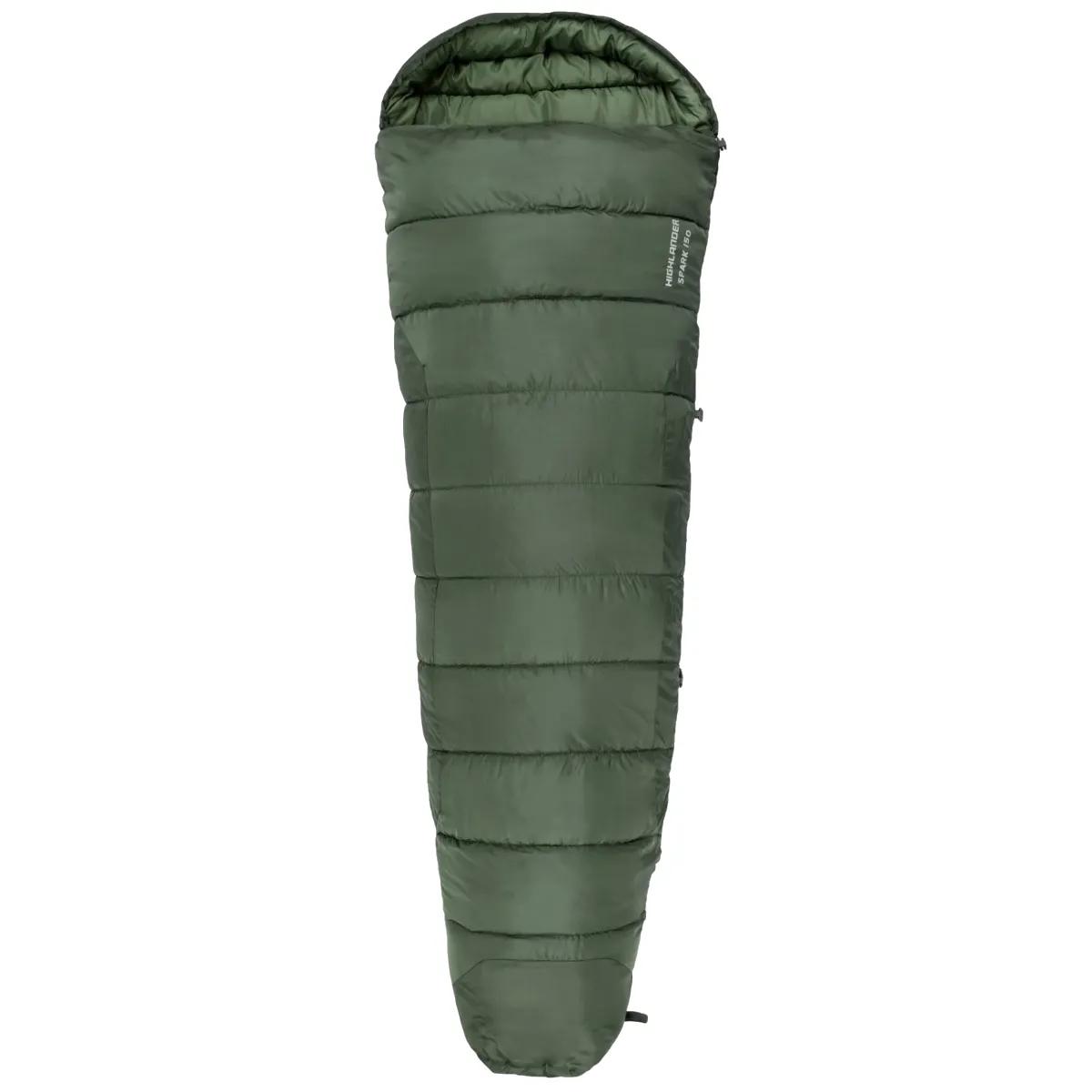 Highlander Outdoor  Highlander mummyslaapzak Phoenix Spark 150  Groen