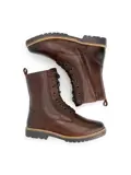 Trysil Dames - Veterboots met rits - Wol gevoerd