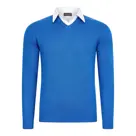 Heren Mock Pullover Cappuccino Italia