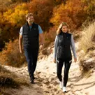 Infrarood verwarmde Bodywarmer Mannen - Zwart