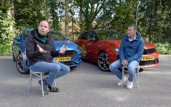 Dubbeltest vernieuwde Ford Focus vs. Opel Astra