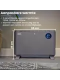 Elektrische Kachel Convector met App