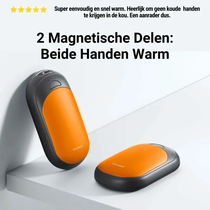 Herbruikbare Magnetische Handwarmers Oplaadbaar