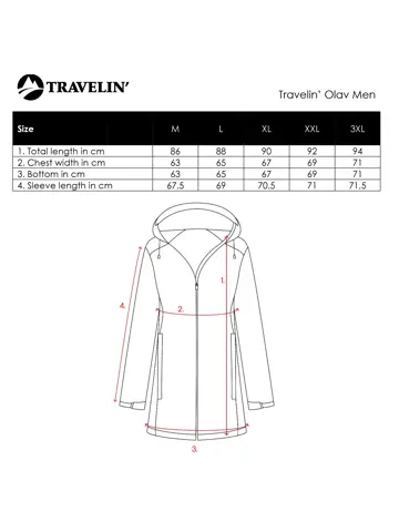 Travelin' Olav Heren Winterjas - Waterdicht