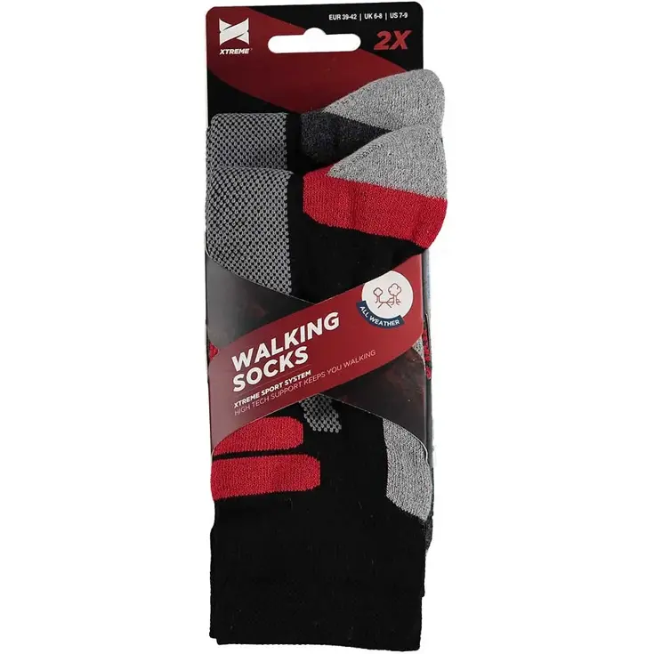 2 paar - Wandelsokken