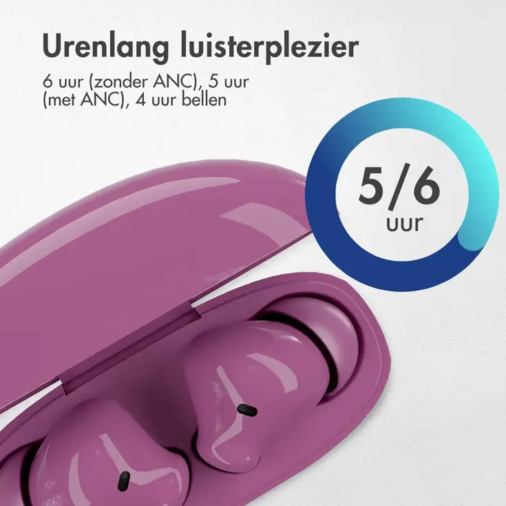 Bluetooth Oortjes met Active Noise Cancelling