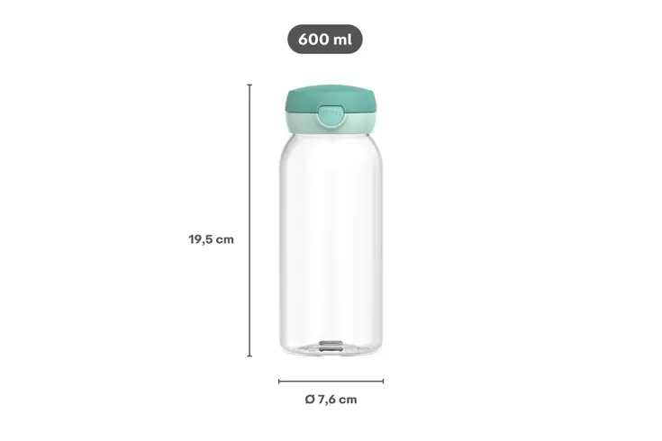 Mepal Campus Drinkfles met flipdop 600 ml