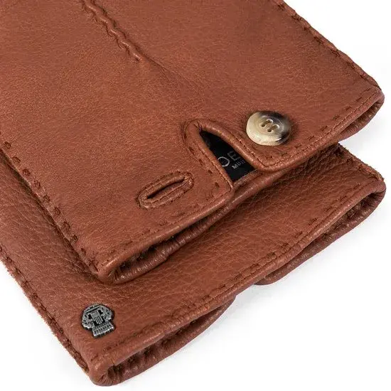 Vancouver - Dames handschoenen - Leer/Cashmere