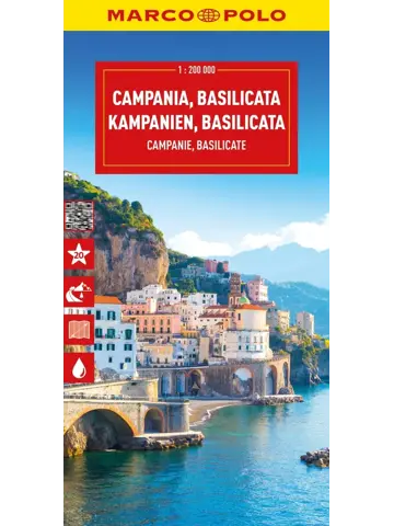 Wegenkaart 12 Campania - Basilicata