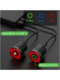 BRAKE Achterlicht 60 Lumen met Remlicht