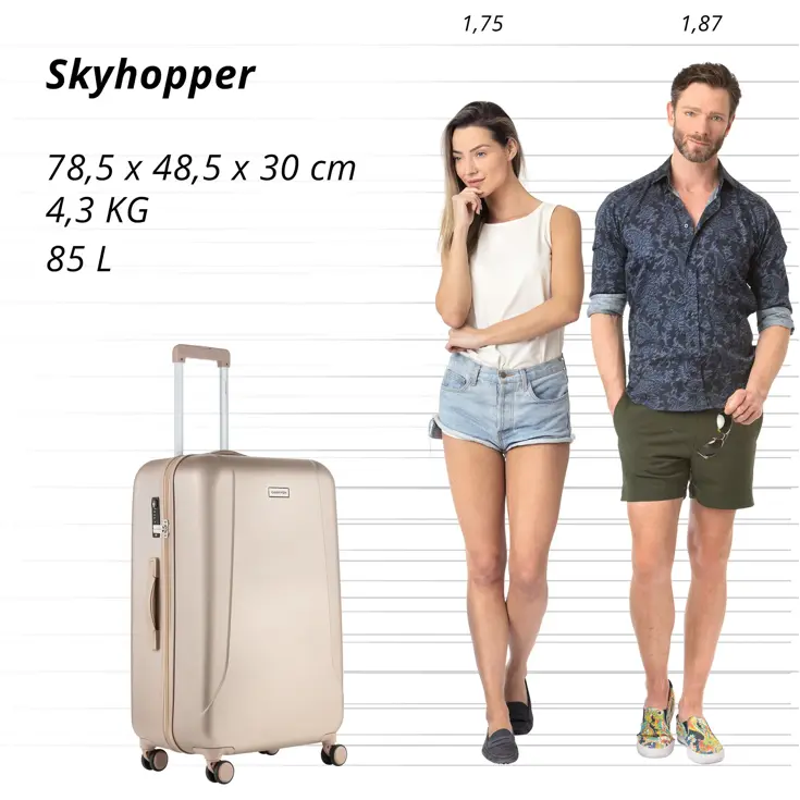 Skyhopper 78cm koffer 85 L