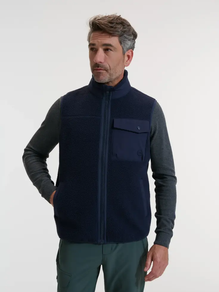 Alvik - Fleecebodywarmer heren - Human Nature