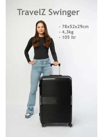 Swinger Grote koffer 78cm - 105 liter