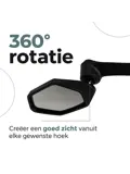 Craved Fietsspiegel Deluxe Verstelbaar