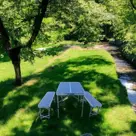 Picknicktafel - Opvouwbaar - Campingset - Hem