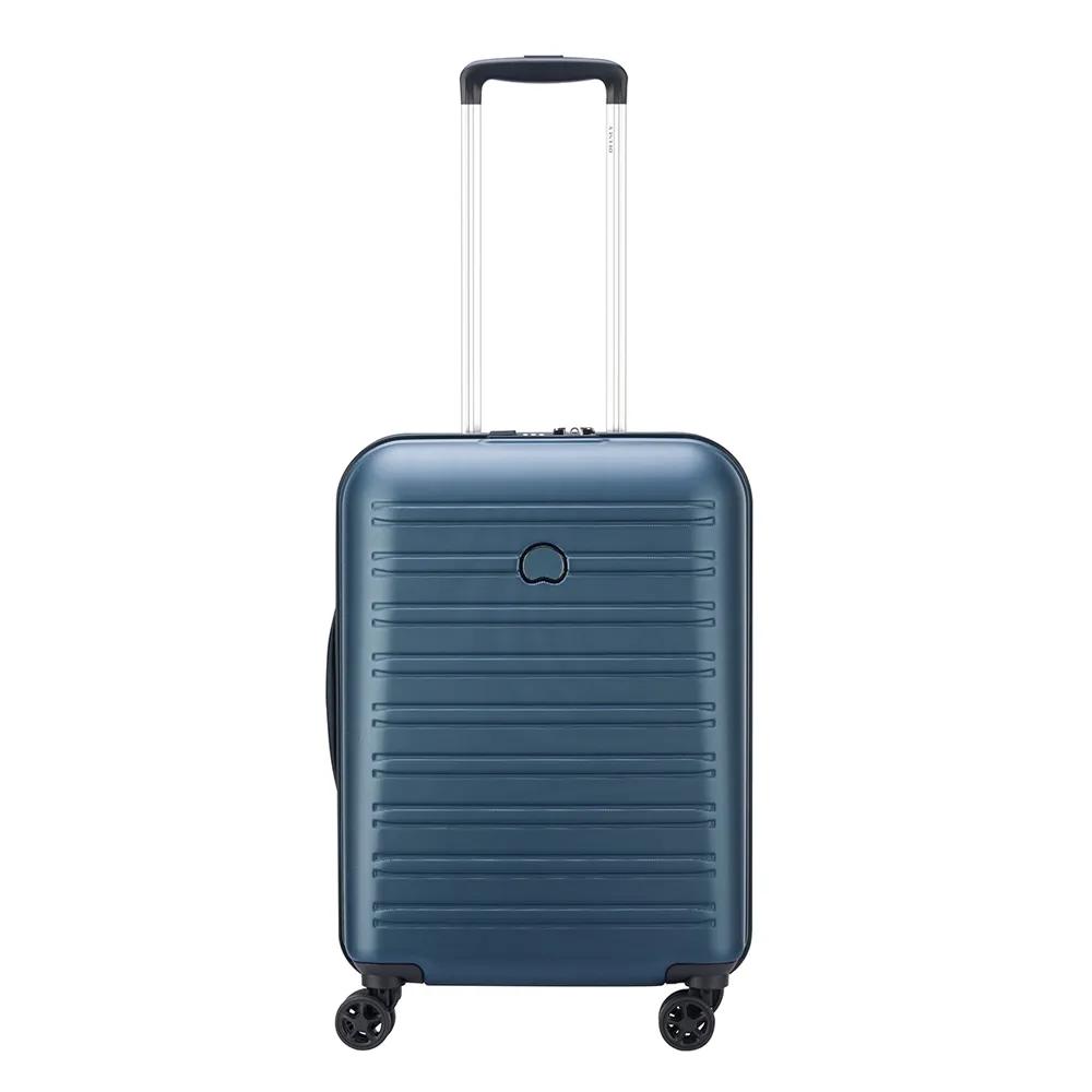 Delsey  Segur 2.0 Slim 4 Wheel Trolley 55 blue  Blauw main product image