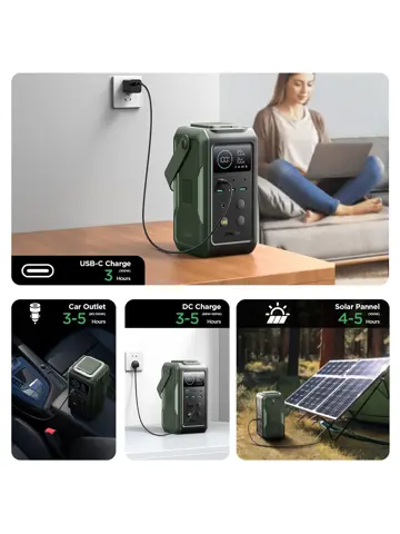 Powerbank XXL - 75000mAh - Groen