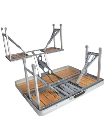 Picknicktafel Bamboe Inklapbaar