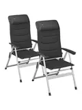Standenstoel Colibri Hybrid - 2 Stuks - Zwart