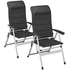Standenstoel Colibri Hybrid - 2 Stuks - Zwart