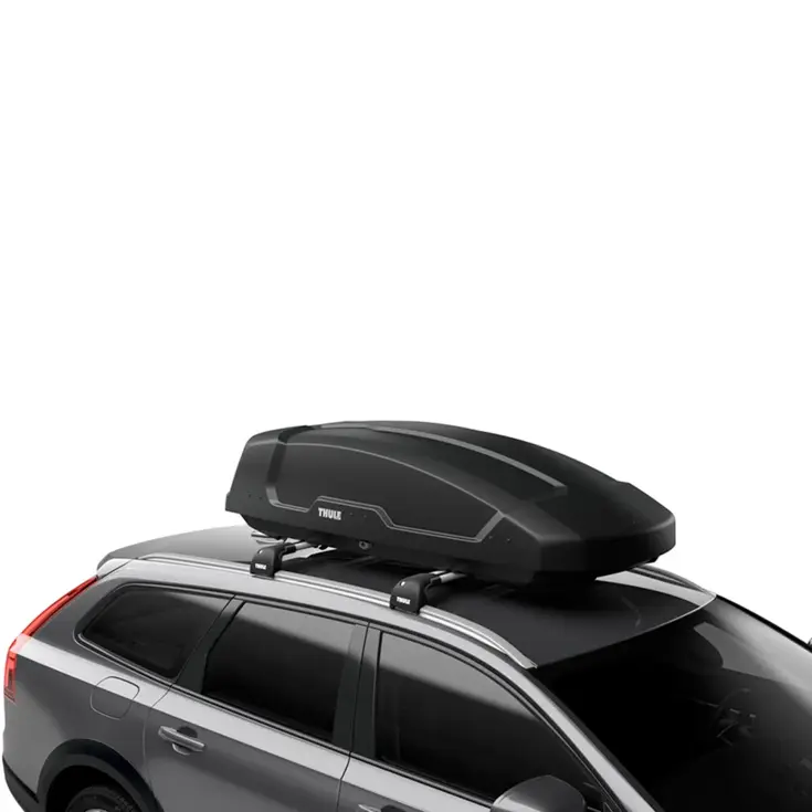 Thule dakkoffer Force M 400 liter Zwart Mat