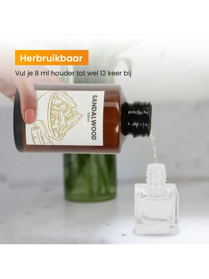 Autoparfum Navulling 'Sandalwood' - 100ml