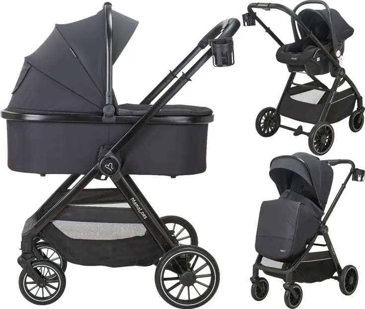 MamaLoes Bodi 3-in-1 Kinderwagen incl. Autostoel
