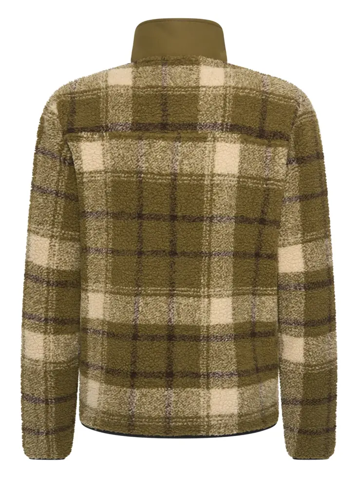 Farso - Fleecejack print heren
