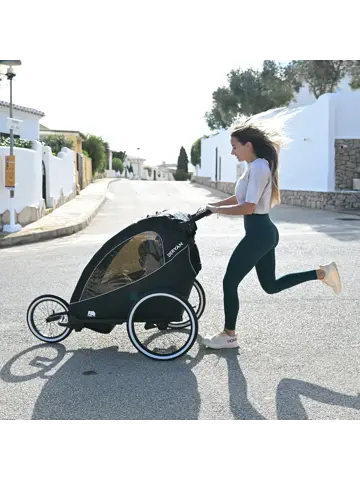 Luxe Fietskar - 3-in-1 model - Hardloopkinderwagen