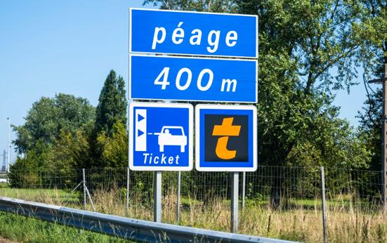 Elektronisch tolheffingssysteem in Frankrijk