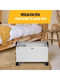 Convector Elektrische kachel - Turbo - 2000W