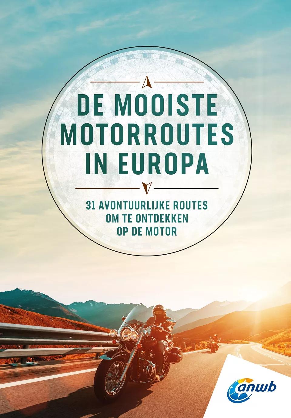 ANWB  Reisgids  De mooiste motorroutes van Europa main product image