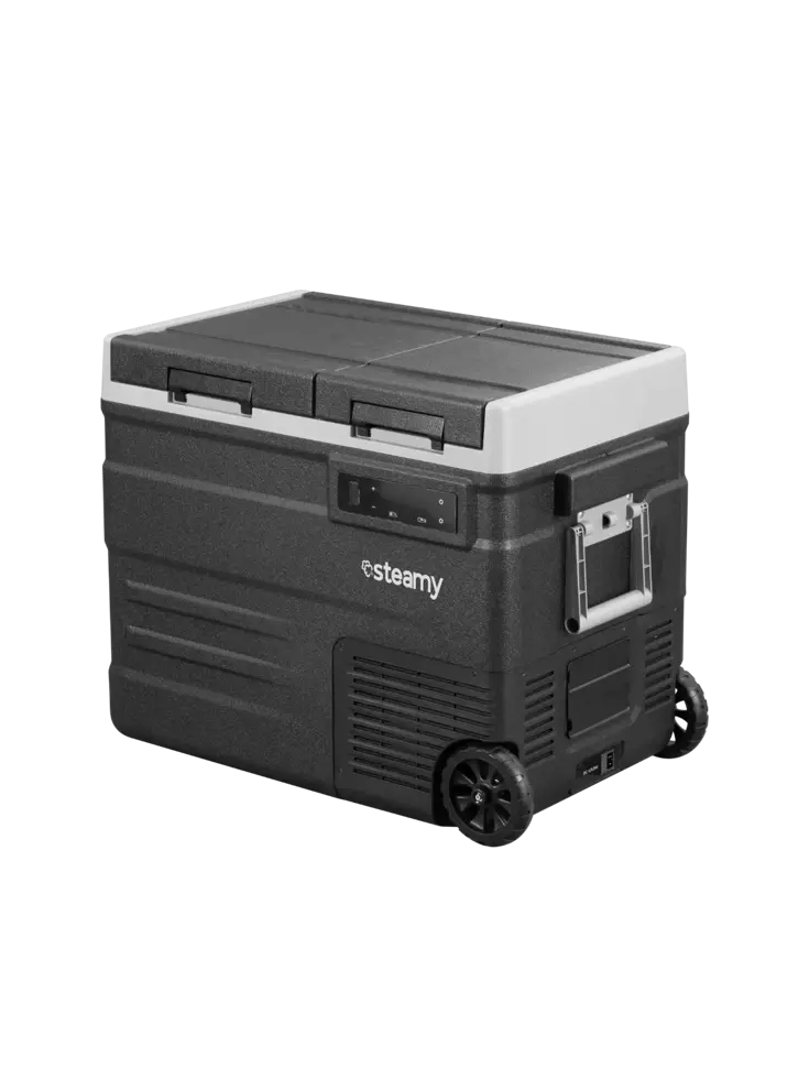 Steamy-E Elektrische Koelbox op wielen - 49L