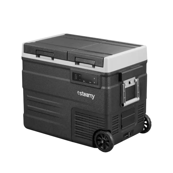 Steamy-E Elektrische Koelbox op wielen - 49L