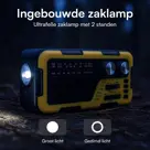 NovaQ Noodradio Opwindbaar en Batterij