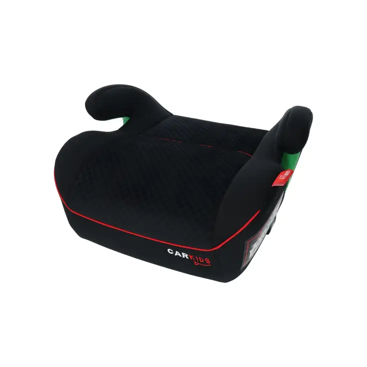 Isofix Zitverhoger Alfie 125-150cm Zwart/Rood