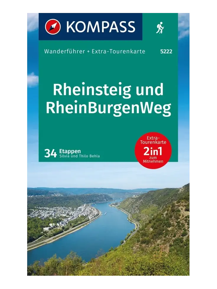 Wandelgids WF 5222 Rheinsteig