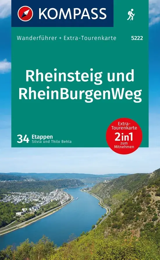 Wandelgids WF 5222 Rheinsteig