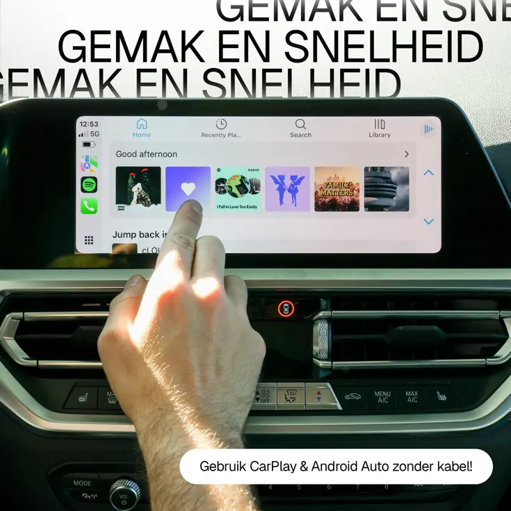 Wegman CarPlay & Android Auto Dongle 2 in 1