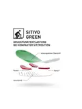 Sitivo U - Dames fietsonderbroek - Groene zeem