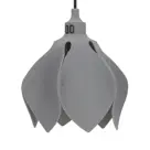 Flores lamp opvouwbaar grey E27