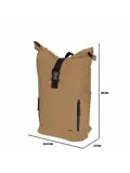 Dull PU Fiets Rugtas - 44 Liter